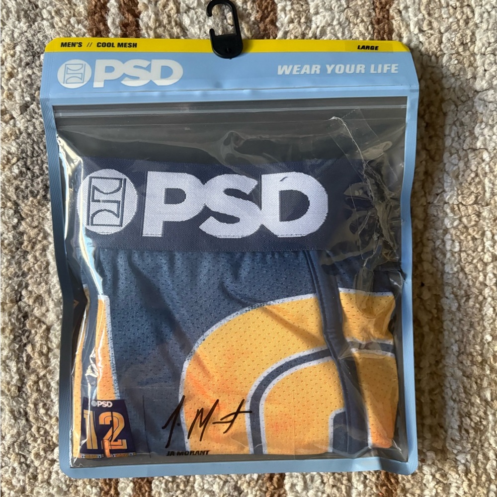 Ja morant collaboration PSD Men's Cool Mesh Boxer Briefs